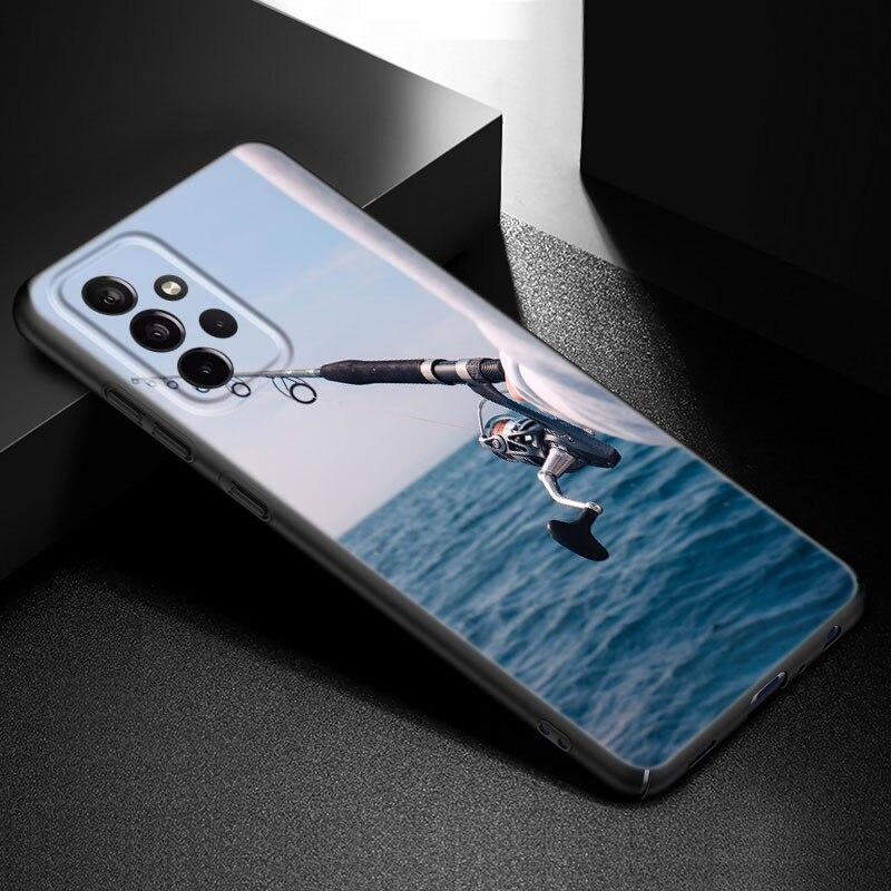 Чехол для телефона Hunter Man Fishing Dog для Samsung Galaxy A21 A30 A50 A52 S A13 A22 A32 A33 A53 A73 5G A11 A12 A31 A51 A70 A71 A72
