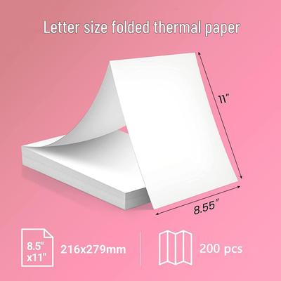 Термобумага A4, устойчивая к ошибкам, долговечная, быстросохнущая, складная, для печати (216 x 279 мм) – Мексиканский специальный ролл