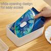 Pull-out Wet Wipes Storage Box With Lid Tissue Dispenser Practical Wet Wipes Container  Living Room