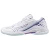 Wave Claw 3 Wide 'Белый Пейсли Фиолетовый' Mizuno 71GA244329