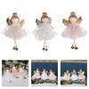 Festival Cloth Angel Hanging Doll Decoration Soft Edges Easy Install Holiday Wedding Birthday Party Decorative Accent
