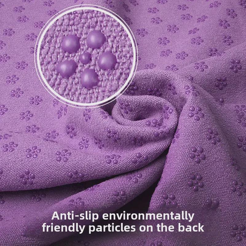 Professional Non-Slip Yoga Mat – Thick, Wide, Washable, Sweat-Absorbent, Ideal for Beginners