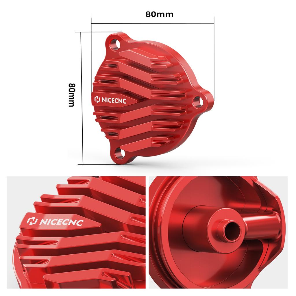 NICECNC Для Honda 1993-2025 XR650L XR 650L 650 L Мотоцикл Крышка Защитная Крышка Масляного Фильтра Двигателя Алюминий 2024 2023 2022 2021 2020