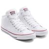 Converse Chuck Taylor All Star Удобные парусиновые кроссовки средней высоты Унисекс Кроссовки Белые A01688C