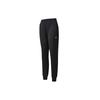 Basic Cuffed Solid Color Running Knit Pants Women Pants Deep-Black A11W242604FBK