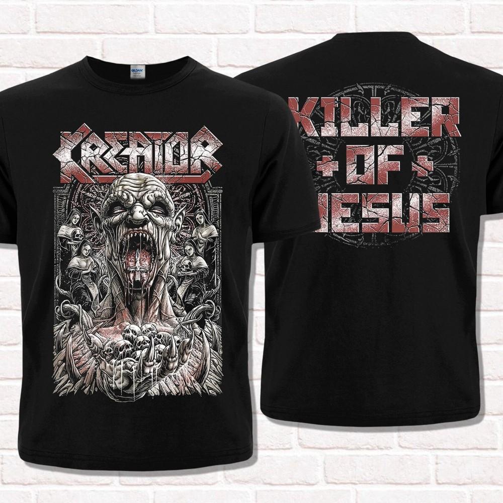 Kreator black T-Shirt, Killer of Jesus. Thrash Metal. Heavy Metal.