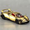 1:32 Pagani Huayra Dinastia Сплав Гальваническое покрытие Спортивный автомобиль Модель Металлическая игрушка Транспортное средство для гонок по трассе Модель автомобиля Звук Свет Подарок для детей