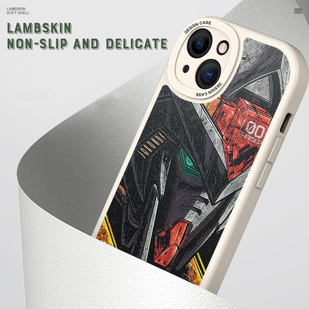 Тонкий кожаный чехол с мультяшным узором, мягкий силиконовый чехол из искусственной кожи для iPhone Samsung Huawei Honor Xiaomi Redmi OPPO Realme Vivo