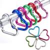 Карабин в форме сердца из алюминиевого сплава, мини-кольцо-защелка, брелок-зажим, гаджеты для активного отдыха, туризма, выживания, кемпинга