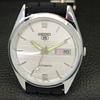 ВОССТАНОВЛЕННЫЕ МУЖСКИЕ ВИНТАЖНЫЕ ЧАСЫ SEIKO AUTOMATIC 6309A ЯПОНИЯ С СЕРЕБРИСТЫМ ЦИФЕРБЛАТОМ a701700-5 R206c-a701700