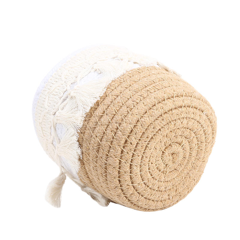 Креативный Бохо Декор Органайзер для Кистей для Макияжа Настольная Мини Корзина для Хранения Пенал для Ручек и Карандашей Контейнеры для Очков