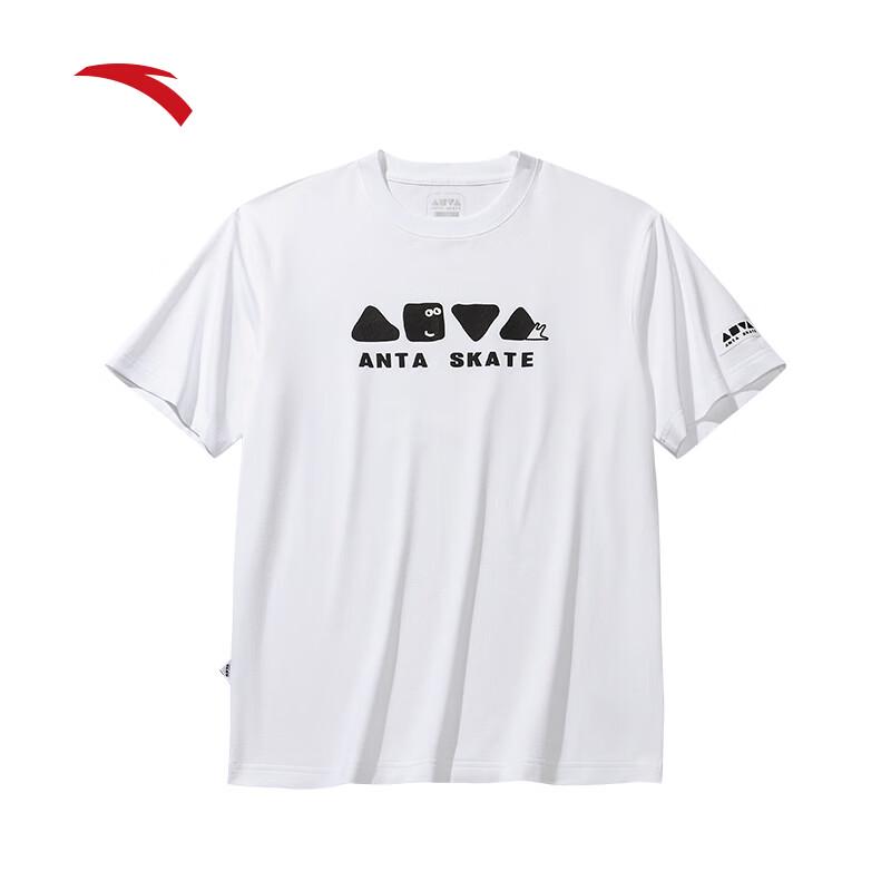 ANTA Unisex Ice Silk Print Short-Sleeve T-Shirt