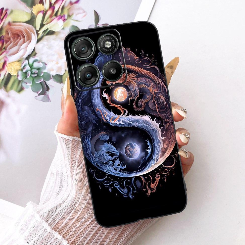 For Moto G57 Power 5G Case Cover Fashion Butterfly Cute Cool Painted Soft Phone Casing For Motorola Moto G57 Power 5G Bumper