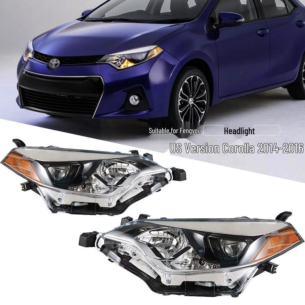 Совместимая сборка фары Toyota Corolla 14-16 US Spec