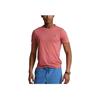 Polo Ralph Lauren Ss22 Solid Logo Вышитый круглый вырез короткий рукав футболка мужские топы розовый MNPOTSH1N821365-600