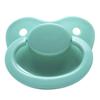 LittleForBig Adult Pacifier [Reproduces Mom's Nipple] 3-Color Set: White, Green, and Black