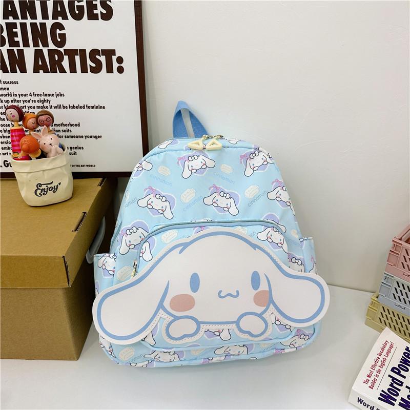New Cartoon Lightweight Kids' Backpack - Cute Double Shoulder Bag for Boys and Girls