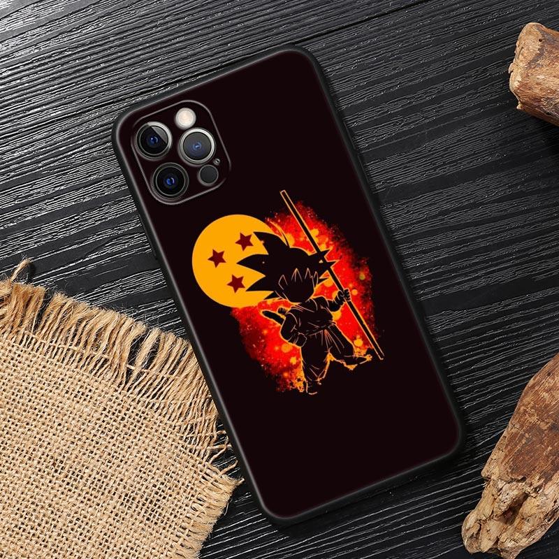 DragonBalls Z Anime Cute Goku Funda For iphone 17 Case For iPhone 16 15 11 12 13 Mini 17 Pro Max 16 Plus 17E 16E Air Soft Cover