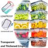 BPA-Free Airtight Containers Microwave Safe Meal Prep Containers Durable Lunch Box  Kitchen Use