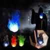 Halloween Floating Fireball Prop Mysterious  Plastic Suspension Flame Lamp