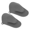 2 PCS Silicone Oven Gloves Thickened Design Cooking Pinch Mitts Silicone Oven Mitts  Baking BBQ
