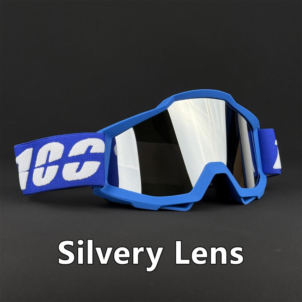 100 Motorcycle Glasses Motocross Safety HD Lenses Goggles Dirt Bike ATV Ski MTB Goggles MOTO Outdoor Cycling Sunglasses