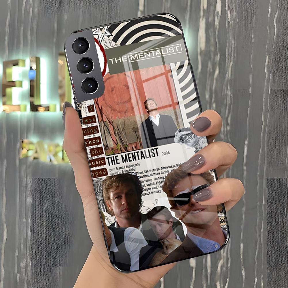Чехол для телефона TV The M-Mentalist для Samsung A25 A13 A33 5G A54 A36 A35 A56 A52 A14 Ударопрочный стеклянный чехол