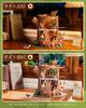 Rolife Miniature House Kit Dollhouse Fairy Tale Tree House with LED Lights DIY Handmade Interior Decoration Perfect for Beginners Gift Official Sale