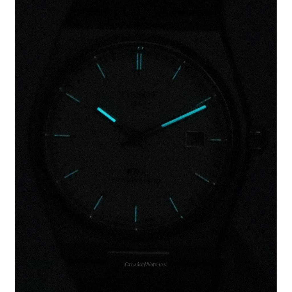 Tissot PRX T-Classic Powermatic 80 Серебряный циферблат T137.407.21.031.00 T1374072103100 100M Мужские часы