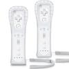 TIANHOO Wii Controller 2 Pack Wii Remote with Silicone Case and Wrist Strap Remote Control for Wii/Wii U White