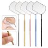 8 Colors Eyelash Inspection Mirror Square Extension Makeup Tools  Beauty Makeup