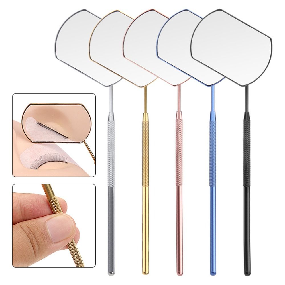 8 Colors Eyelash Inspection Mirror Square Extension Makeup Tools Beauty Makeup