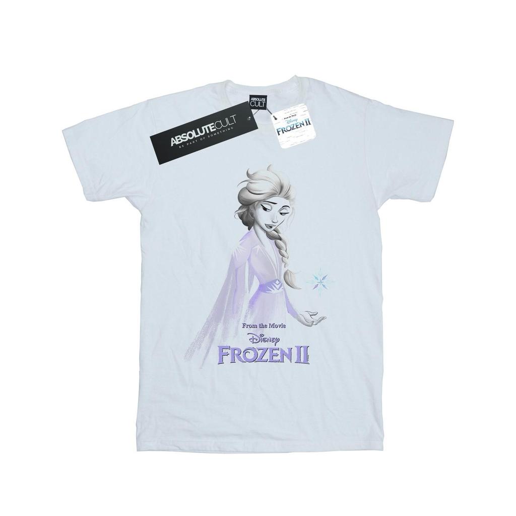 Disney Mens Frozen 2 Elsa Unity Snowflake T-Shirt