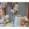 Ballon Gonflable - Beige - 50 Pièces - 10" - Caoutchouc - Décoration Anniversaire
