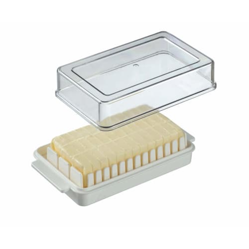 Skater Miffy Butter Case, Butter Container, Butter Cutter with Guide, BTG1, 16x9.5xh5.1cm-A