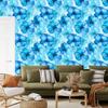 Ink wallpaper celadon and turquoise for living room and bedroom 50x1000