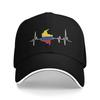 Women Unisex Colombiano Flag Colombia Outdoor Hat  Adjustable Cap Casual Baseball Cap Sunscreen Hats
