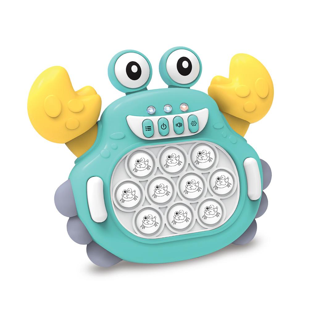 Музыкальная игровая консоль Crab Press, детская игровая консоль с наземной мышью, игрушки-головоломки с быстрым нажатием, интерактивные развлечения с друзьями