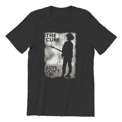Футболка унисекс от The Cure в стиле хип-хоп, черная хлопковая футболка, летняя повседневная футболка в стиле аниме