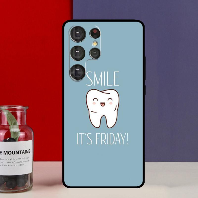 Чехол-футляр для телефона Samsung Galaxy S25 Ultra S9 S10 S20 S21 S22 Plus S23 Ultra S24 FE с рисунком 'Стоматолог Зуб'