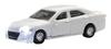 KATO N Gauge Just Plug Sedan White 24-684C Diorama Supplies