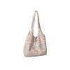 Cute Fuzzy Tote Bag For Autumn And Winter Large Capacity Canvas Single Shoulder Street Style