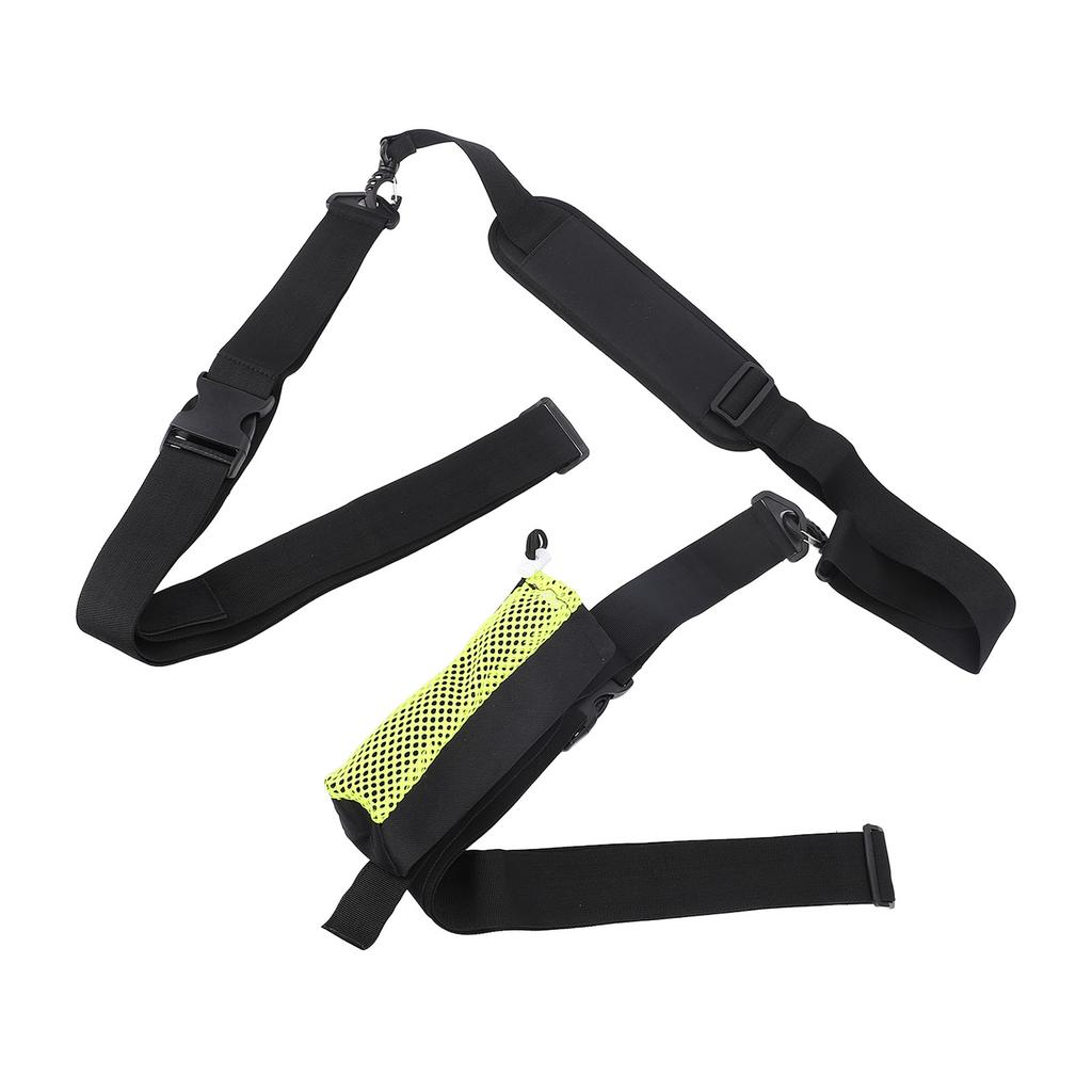 Surfboard Carry Strap Adjustable Heavy Duty Paddle Board Shoulder Strap with Water Bottle Bag