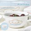 Pearl Metal CORELLE Rice Bowl Plate - Durable, Lightweight, Microwave, Oven, and Dishwasher Safe - Cinnamoroll Design - J411-SNC CP-1006