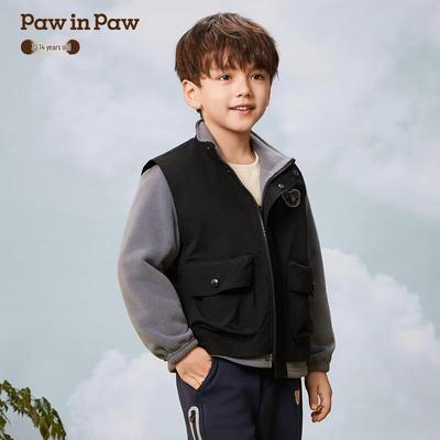 Теплая повседневная куртка для мальчиков PawinPaw с мультяшным медведем