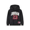 Jordan Удобная толстовка с капюшоном и цифровым принтом, длинный рукав, детская толстовка, черный цвет JD2342098GS-002