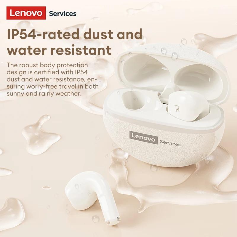 Оригинальные беспроводные Bluetooth 6.0 игровые наушники-вкладыши Lenovo LE223 с Hi-Fi стереозвуком, 30 часов работы от батареи, водонепроницаемые спортивные наушники