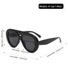 1pc European and American retro style women's fashionable sunglasses trend versatile summer sun shading and UV protection lightw