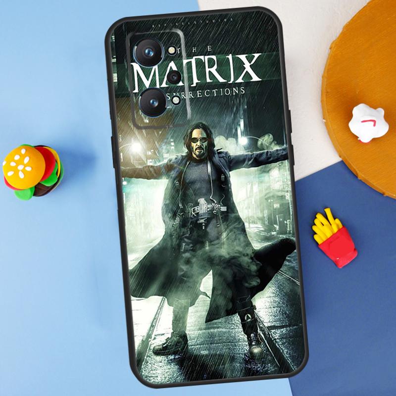 Чехол Matrix 4 Art для Realme GT 6 6T 5 GT7 Pro C61 C75 C55 C51 C21Y C25S C67 C53 13 12 10 11 14 Pro Plus