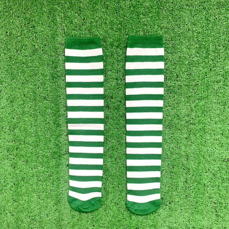 Красные гольфы до середины икры и носки для косплея на Хэллоуин для спорта, танцев и JK-стиля